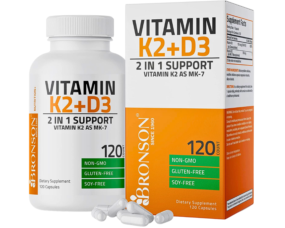 The Best Vitamin D3 and K2 Supplements to Maximize Health